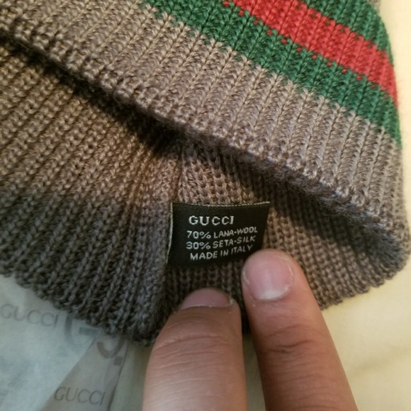 Gucci beanie and scarf set - Picture 4 of 4